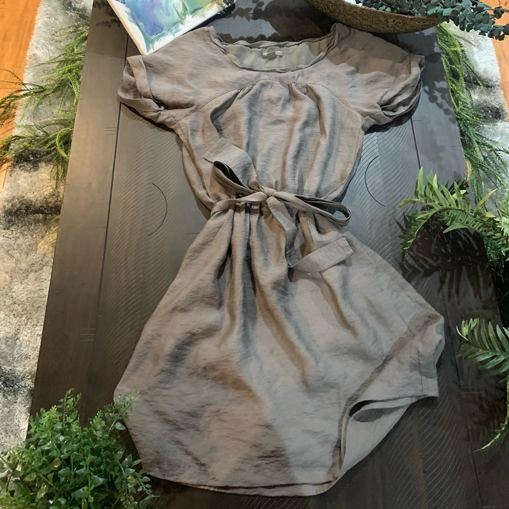 Little gray office dress